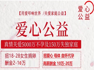 平顶山捐卵助孕生子 爱心志愿者招募
